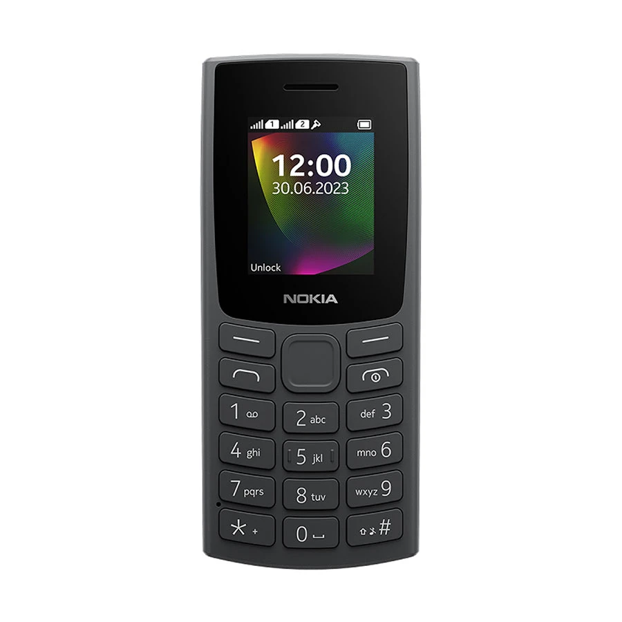 Nokia 106 DS (2023) Charcoal Feature Phone (Dual Sim) Featured Phone Price in Bangladesh - Mobile.com.bd