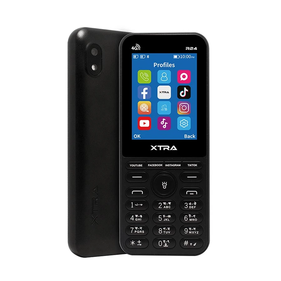 Xtra R24 4G VoLTE (Dual Sim) Feature Phone (Dual Sim) - Price in Bangladesh