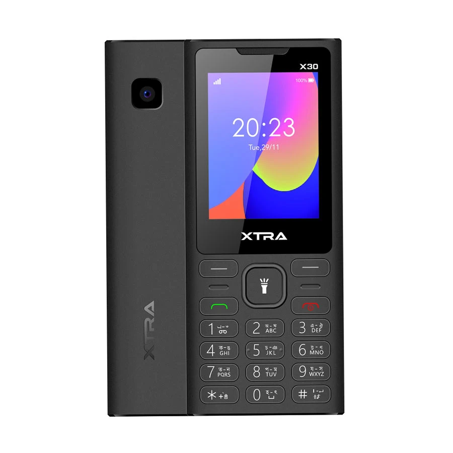 Xtra X30 Dark Blue Feature Phone (Dual Sim) Featured Phone Price in Bangladesh - Mobile.com.bd