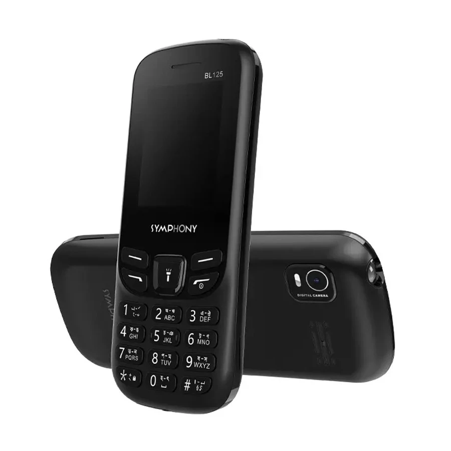 Symphony BL125 Dual SIM Feature Phone Featured Phone Price in Bangladesh - Mobile.com.bd
