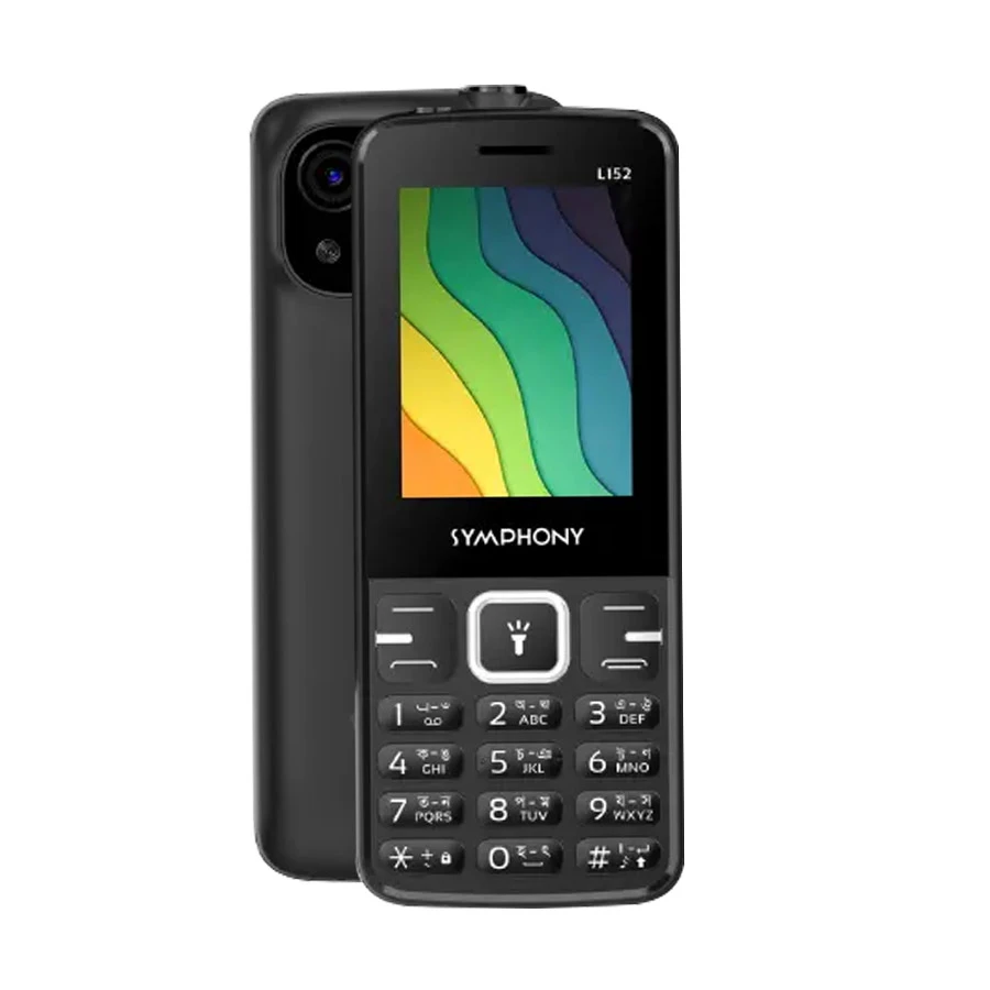 Symphony L152 Ink Black Dual SIM Feature Phone Featured Phone Price in Bangladesh - Mobile.com.bd