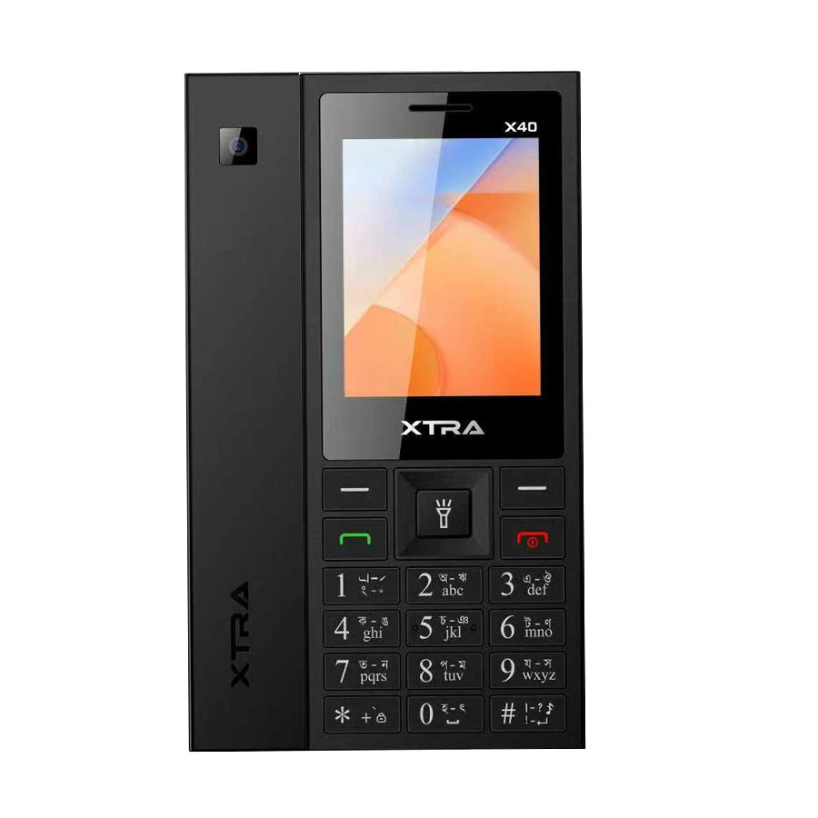 Xtra X40 Feature Phone (Dual Sim) Featured Phone Price in Bangladesh - Mobile.com.bd