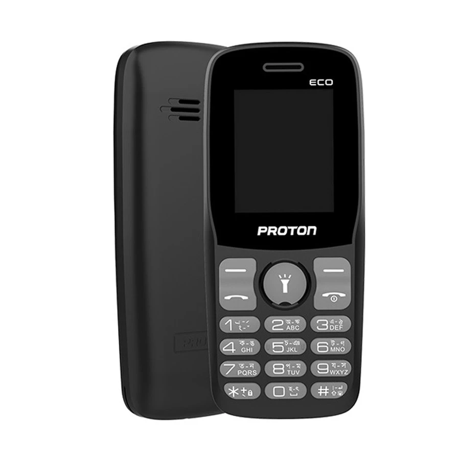 Proton ECO Midnight Black Dual SIM Feature Phone - Price in Bangladesh