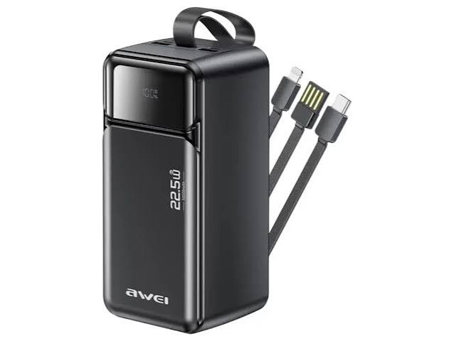 Awei PA-107 50000mAh 22.5W Power Bank Power Banks Price in Bangladesh - Mobile.com.bd
