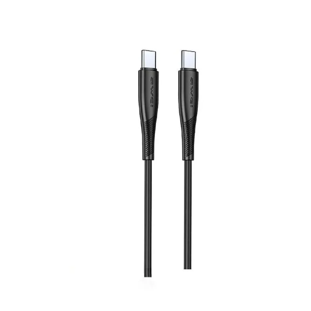 AWEI CL-182C 60W Type-C to Type-C Fast Charging & Data Sync Cable - Price in Bangladesh