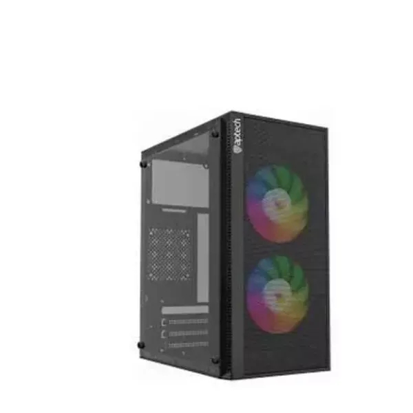 Aptech T20 Mesh Mini Tower Black Micro-ATX Gaming Casing - Price in Bangladesh