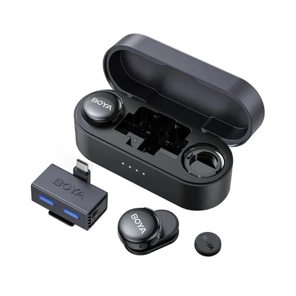 Boya BOYALINK 3 Al-Powered Button-Sized Wireless Microphone Price in Bangladesh - Mobile.com.bd
