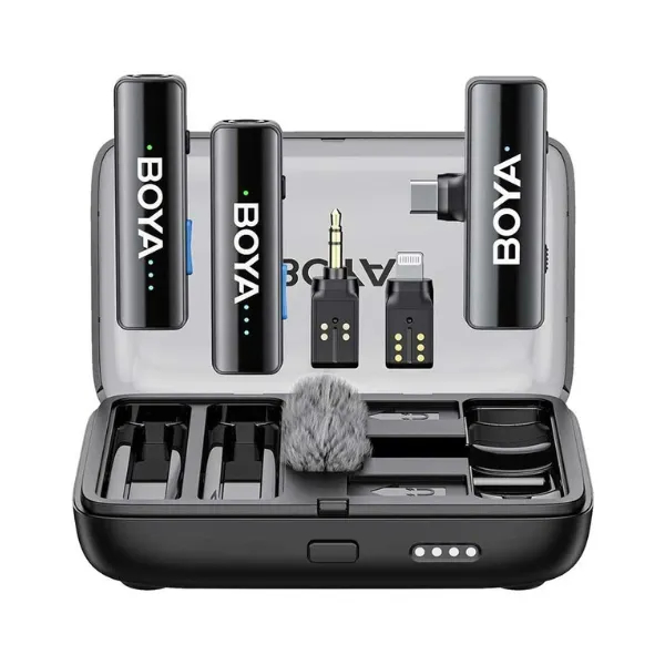Boya BOYALINK 2 3-in 1 Compact Wireless Microphone Price in Bangladesh - Mobile.com.bd