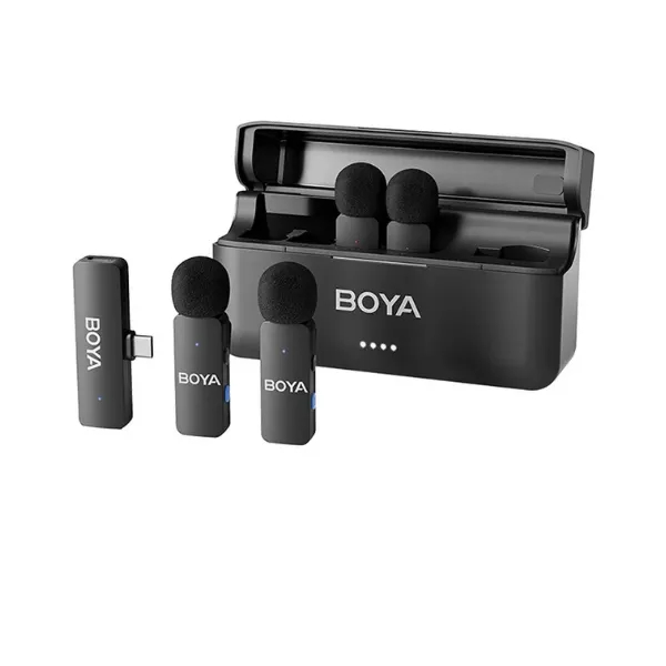 Boya BY-V4U 4-Channel 2.4GHz Mini Wireless Microphone - Price in Bangladesh