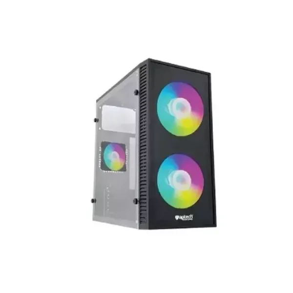 Aptech T38 Mid Tower Black ATX Gaming Desktop Casing Others Price in Bangladesh - Mobile.com.bd