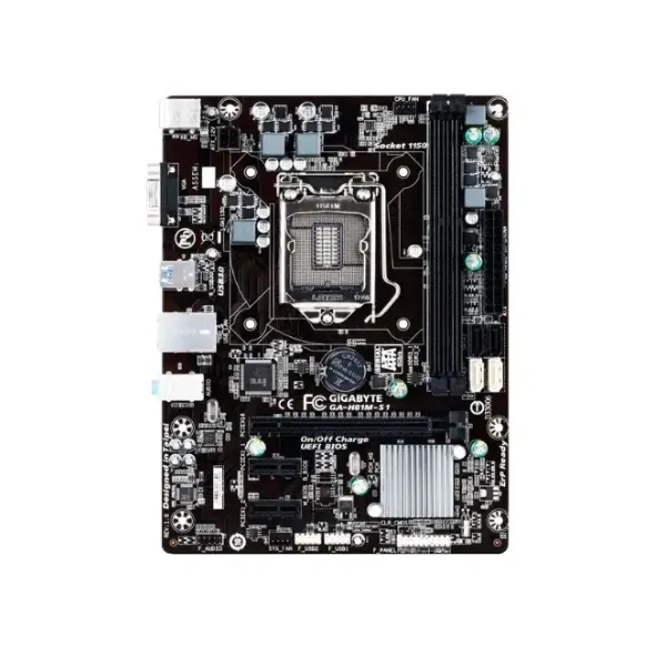 Gigabyte GA-H81M-S1 SI Intel DDR3 4th Gen Motherboard Price in Bangladesh - Mobile.com.bd