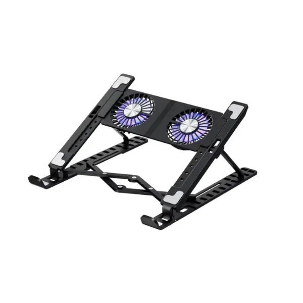 X3 Foldable & Adjustable Laptop Stand With Cooling Fan - Price in Bangladesh