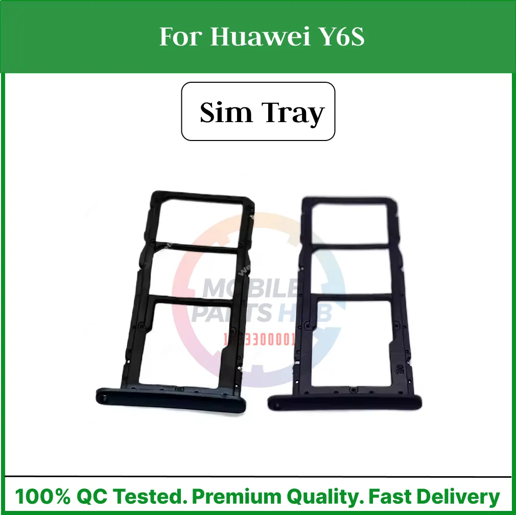 Huawei Y6s Nano Sim Card Tray Holder Sim Adaptor With Free Sim Ejector Pin Replacement Part Mobile Parts & Accessories Price in Bangladesh - Mobile.com.bd