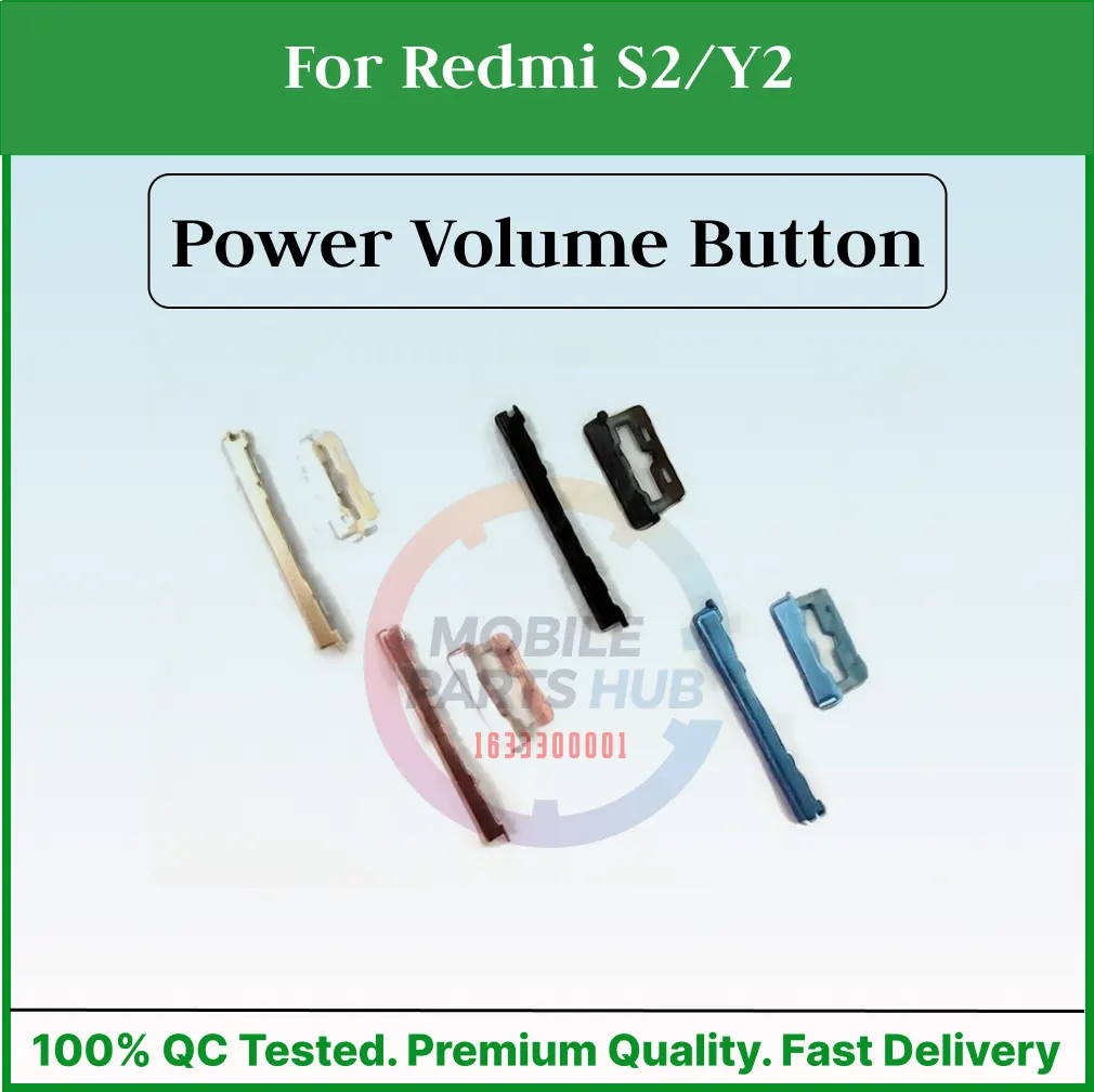 Power Volume Out Side Key Side Button For Redmi S2 Y2 External Volume Button + Power ON OFF Mobile Parts & Accessories Price in Bangladesh - Mobile.com.bd