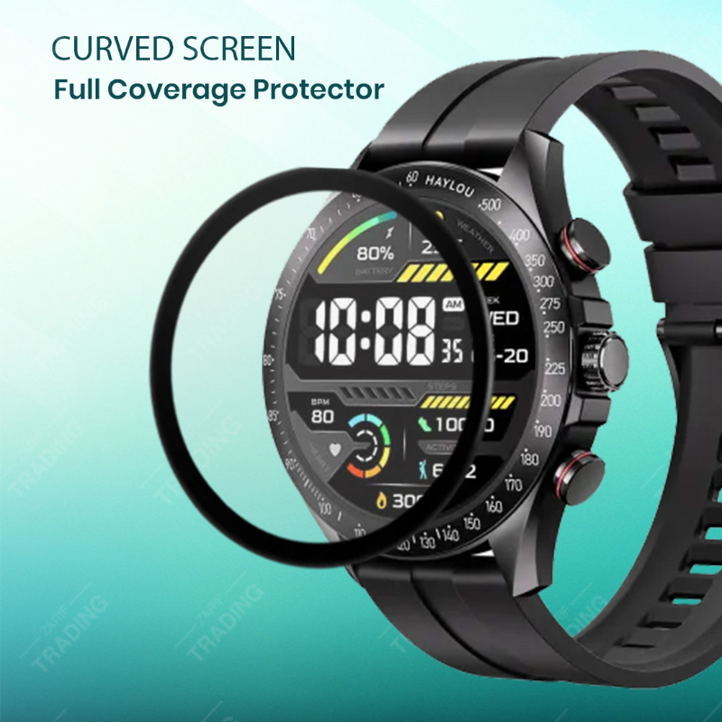 Haylou Solar Pro Full Coverage Plastic Screen Protector Screen Protectors Price in Bangladesh - Mobile.com.bd