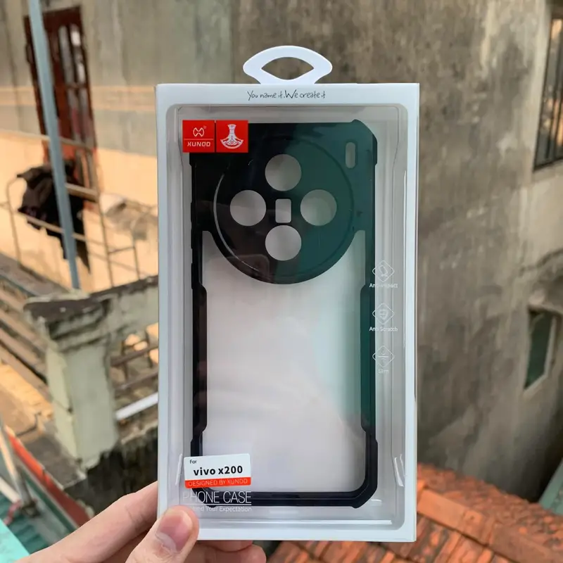 VIVO X200 XUNDD Bumper Protective Case