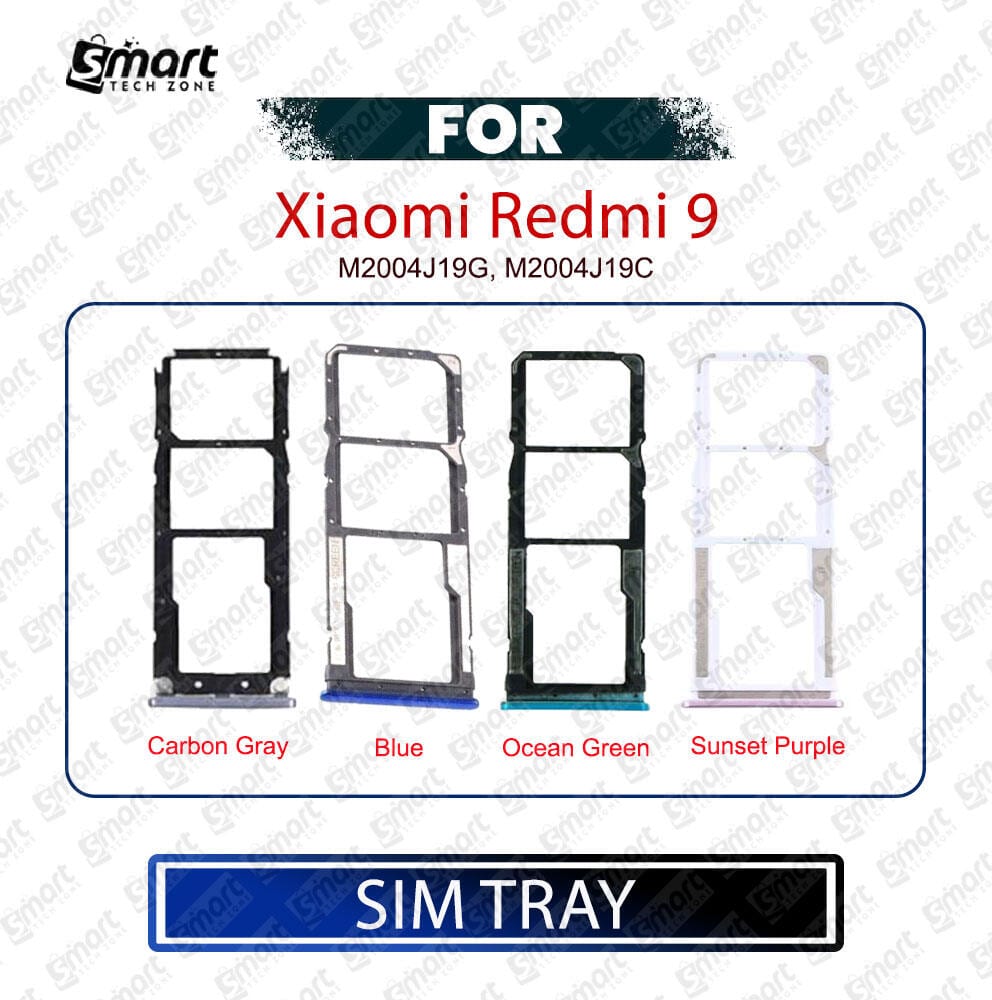 Xiaomi Redmi 9 SIM Card Tray Holder – Replacement Part - Price in Bangladesh