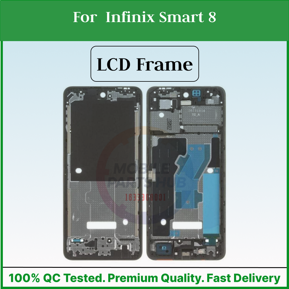 For Infinix Smart 8 Only Front LCD Frame Middle Chassis Housing Mobile Parts & Accessories Price in Bangladesh - Mobile.com.bd