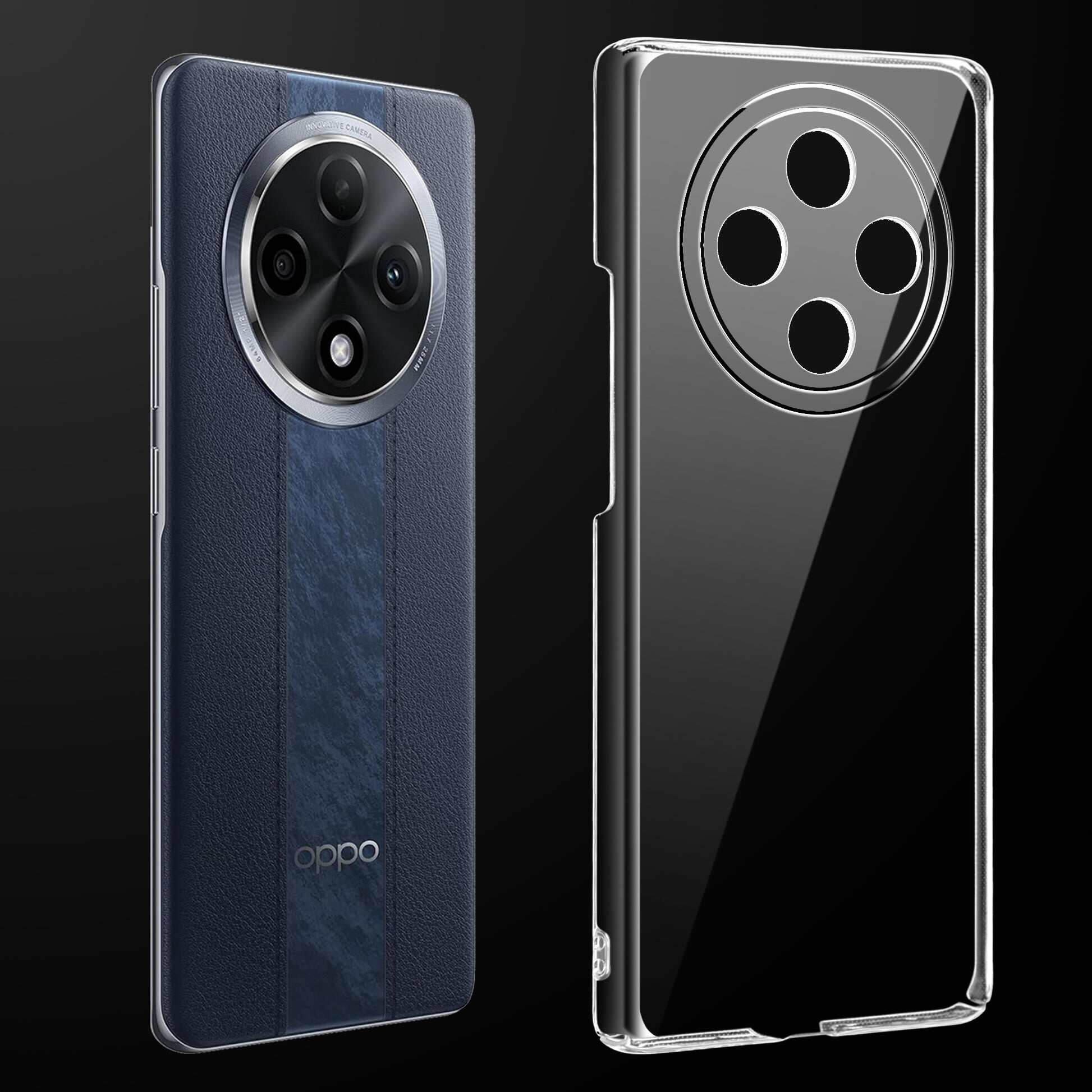 Anti Yellow Clear Back Cover Case for OPPO F27 PRO With Full Camera Protection