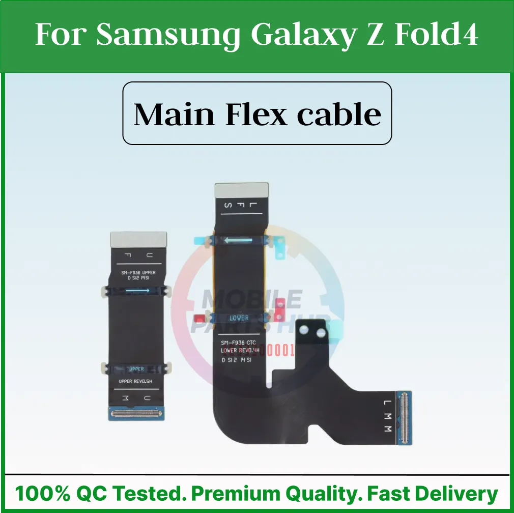 Main Flex For Samsung Galaxy Z Fold4 Motherboard Main Board Connector Flex Cable Repair Spare Replacement Parts Flex Cables Price in Bangladesh - Mobile.com.bd
