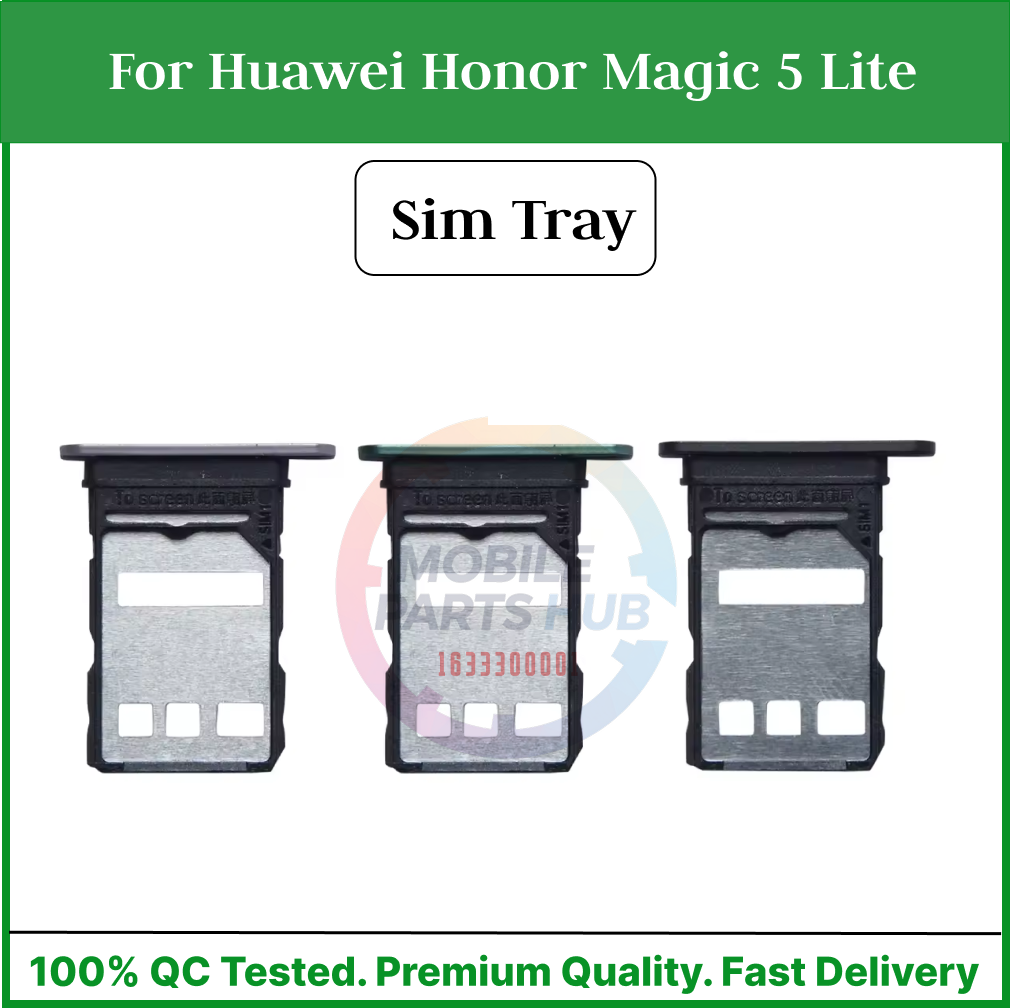 Huawei Honor Magic 5 Lite Sim Tray Micro SD Card Slot with Sim Ejector Pin Replacement Part Mobile Parts & Accessories Price in Bangladesh - Mobile.com.bd