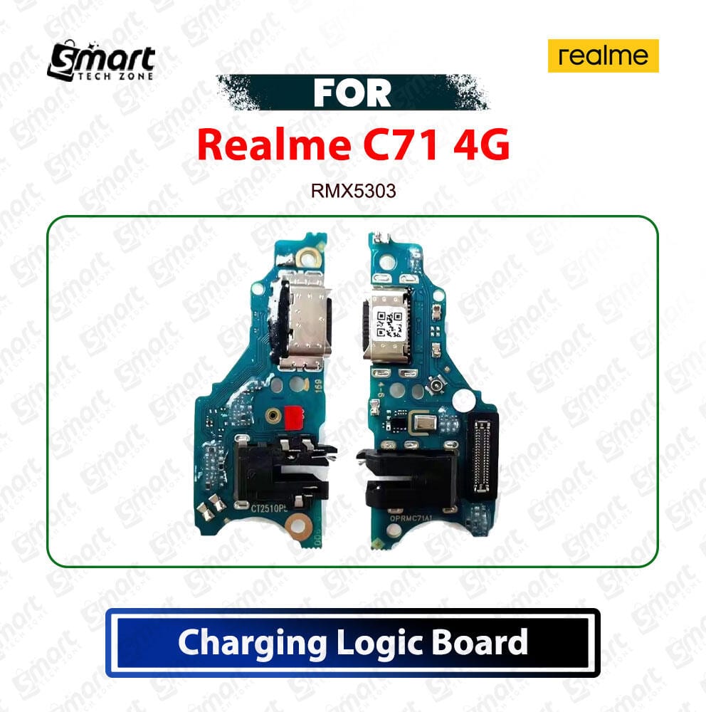 Realme C71 4G Charging Logic Board Charging Port PCB USB Plug Dock Connector Flex Replacement Repair Spare Part For RMX5303 Price in Bangladesh - Mobile.com.bd
