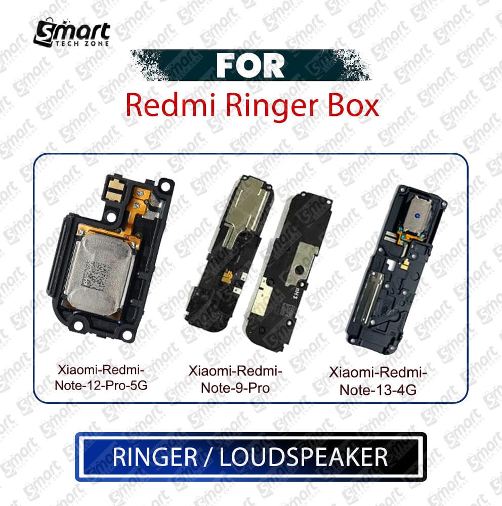 Loud Speaker Ringer for Xiaomi Redmi Note 12 Pro 5G / Redmi Note 13 5G / Redmi Note 9 Pro – Replacement Part - Price in Bangladesh