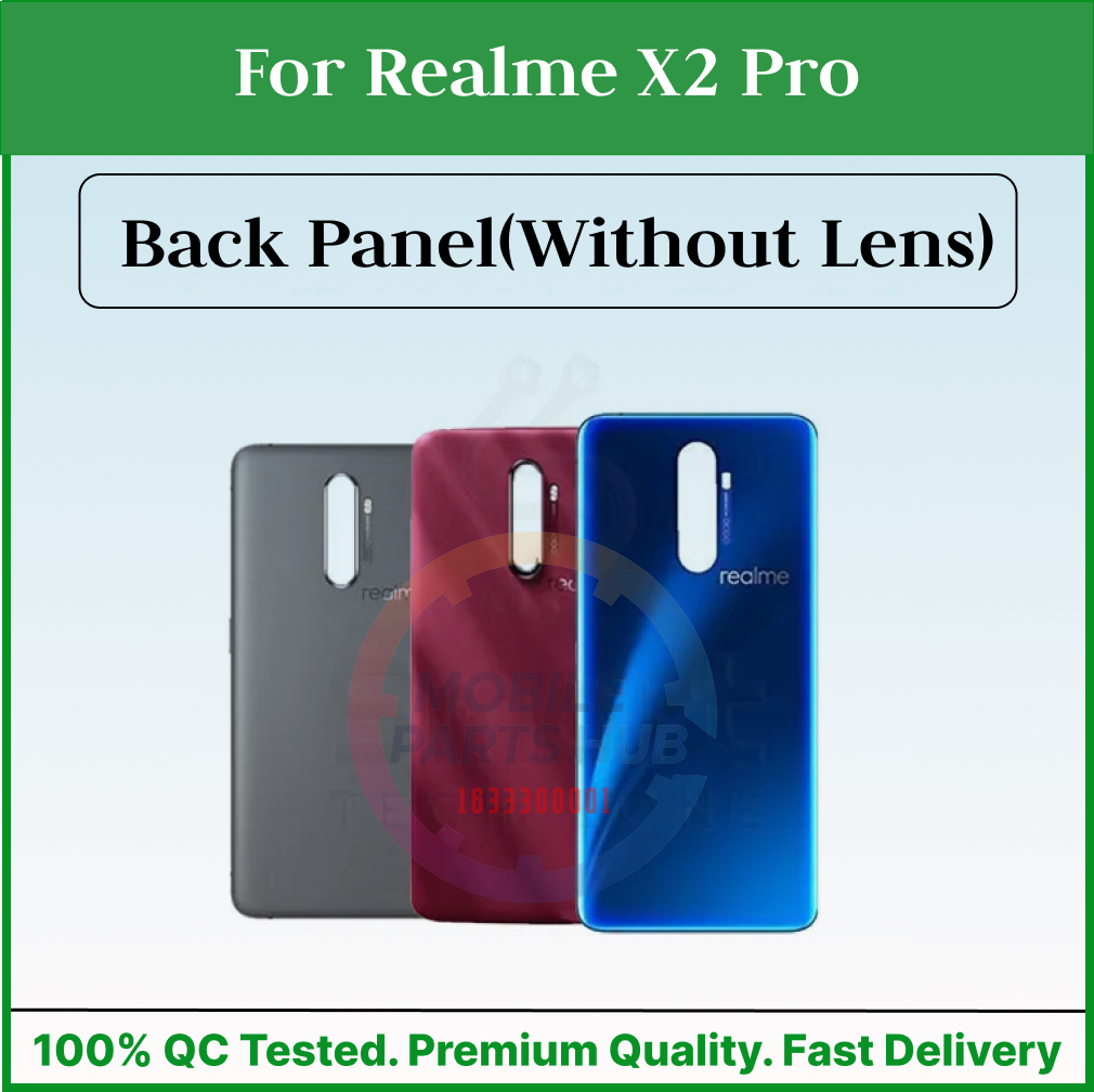 Realme X2 Pro Back Panel/Backshell/ Casing + Without Camera Lens + Without Side Buttons With Logo-All Colors Available Mobile Parts & Accessories Price in Bangladesh - Mobile.com.bd