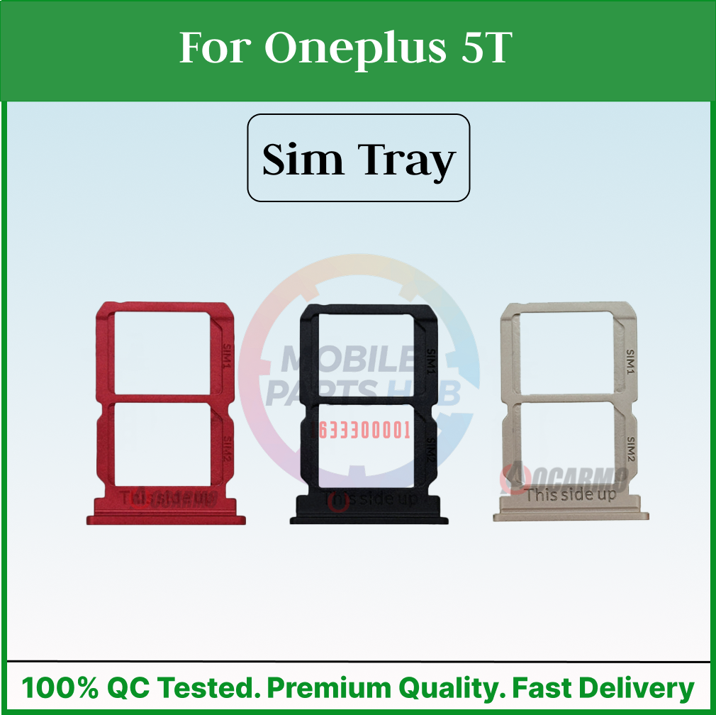 OnePlus 5T Sim Tray Micro SD Card Slot with Sim Ejector Pin Replacement Parts Mobile Parts & Accessories Price in Bangladesh - Mobile.com.bd