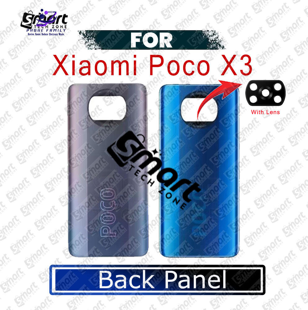 Xiaomi Poco X3 Back Panel/Backshell/ Casing + With Camera Lens  With Logo-All Colors Available Replacement Parts Price in Bangladesh - Mobile.com.bd