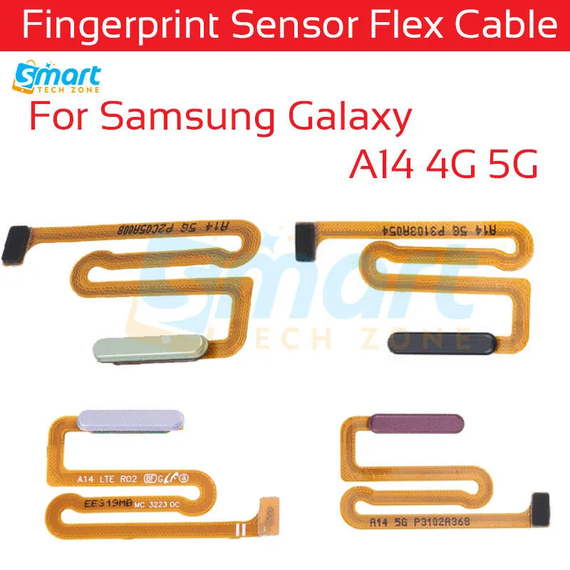 Fingerprint Sensor with Flex Cable for Samsung Galaxy A14 4G 5G Price in Bangladesh - Mobile.com.bd