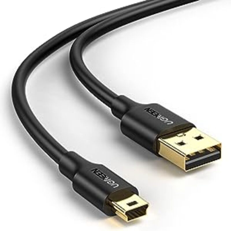 UGREEN 10386 USB 2.0 A Male to Mini 5 Pin Male Cable Cable & Adapters Price in Bangladesh - Mobile.com.bd