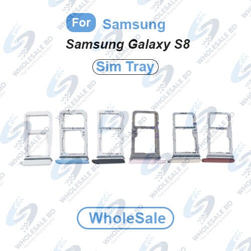 Samsung Galaxy S8 SIM Tray Replacement Slot Holder Tray Holder Card Compatible Sim Tray Repair Parts Sim Card Tray Price in Bangladesh - Mobile.com.bd