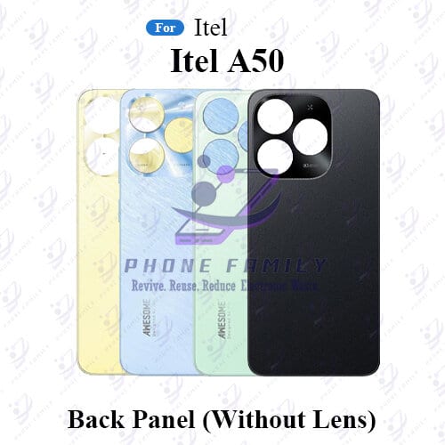 For Itel A50 Back Panel/Backshell/ Casing With Logo-All Colors Available Price in Bangladesh - Mobile.com.bd