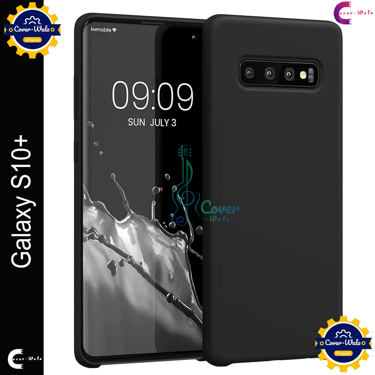 Samsung Premium Liquid Silicone Phone case for Samsung Galaxy S10+ 5G / Samsung Galaxy S10 Plus 5G Liquid Silicon Mobile Back Case Soft Silicone Phone Cover Case & Cover Price in Bangladesh - Mobile.com.bd