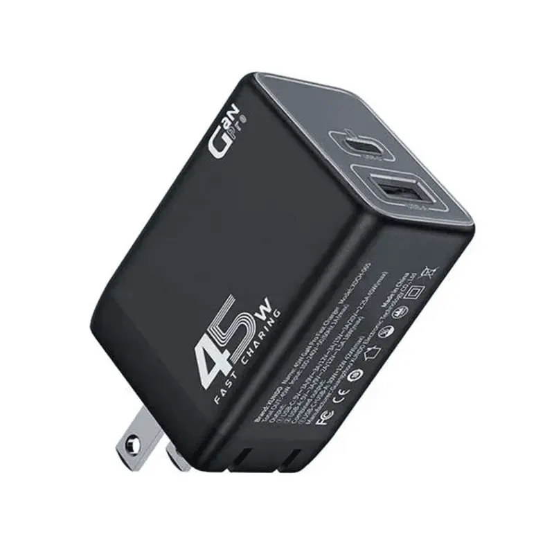 Xundd XDCH-065 GaN Fast Charger-45w (A+C) Cable & Adapters Price in Bangladesh - Mobile.com.bd