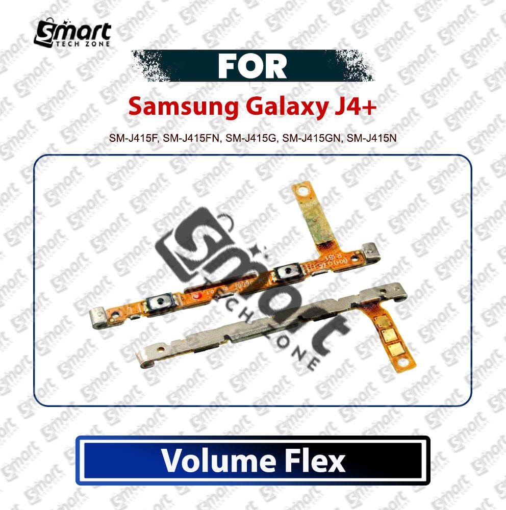 Samsung Galaxy J4+ Power On/Off & Volume Up Down Button Flex Cable Replacement Part | Side Key Ribbon Cable SM-J415F, SM-J415FN - Price in Bangladesh