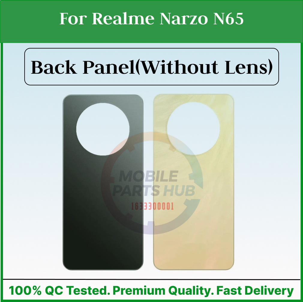 For Realme Narzo N65 Back Panel/Backshell/ Casing With Logo-All Colors Available Mobile Parts & Accessories Price in Bangladesh - Mobile.com.bd