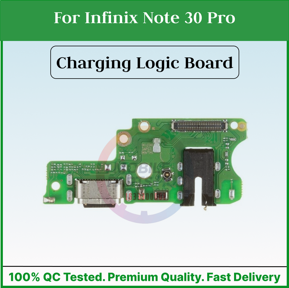 Charging Logic Board For Infinix Note 30 Pro Charging Port USB Plug PCB Dock Connector Spare parts - Price in Bangladesh