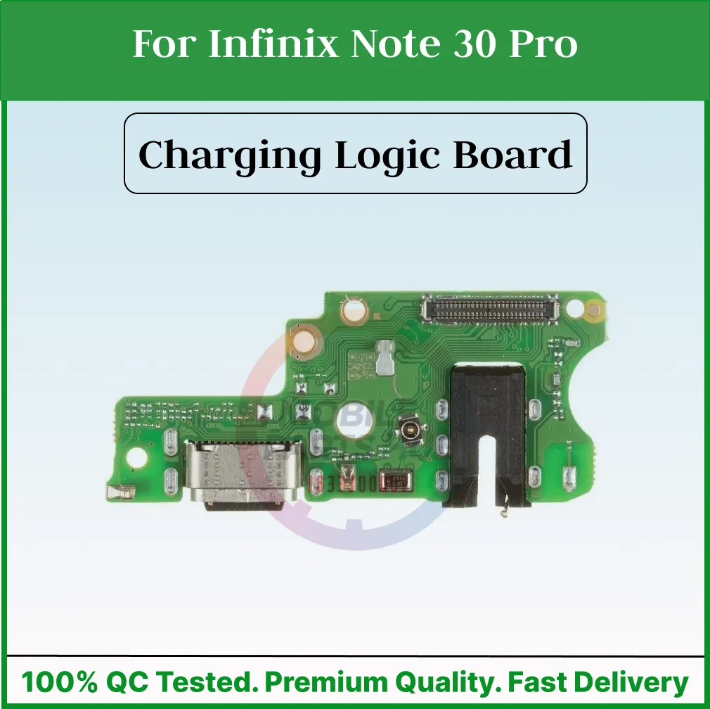 Charging Logic Board For Infinix Note 30 Pro Charging Port USB Plug PCB Dock Connector Spare parts Charging Port Parts Price in Bangladesh - Mobile.com.bd