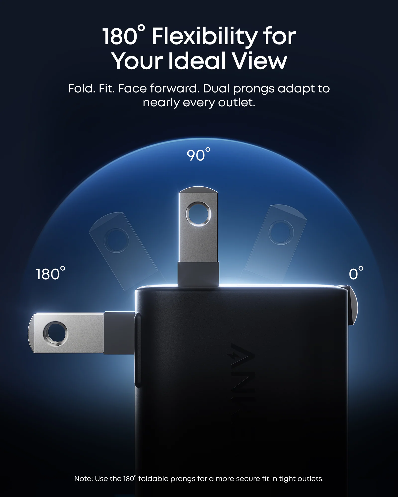 Anker Nano Charger (45W, Smart Display, 180° Foldable) Chargers Price in Bangladesh - Mobile.com.bd