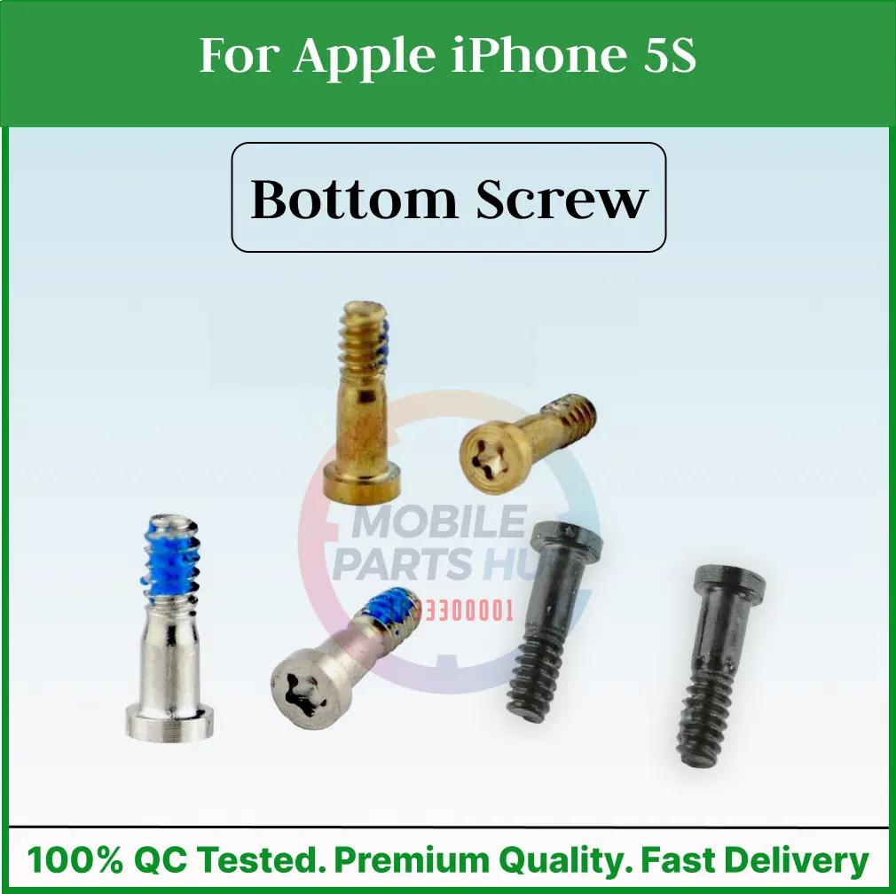 For Apple iPhone 5s New Bottom Screw Pentalobe Dock Connector Screw Replacemnt Parts Mobile Parts & Accessories Price in Bangladesh - Mobile.com.bd