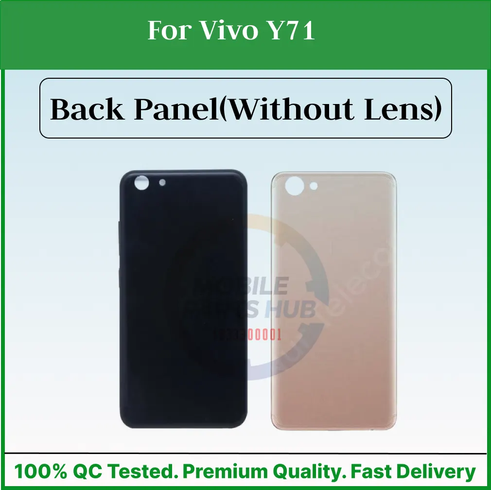 For Vivo Y71 Back Panel/Backshell/ Casing+Side Button With Logo-All Colors Available Back Panels & Housings Price in Bangladesh - Mobile.com.bd