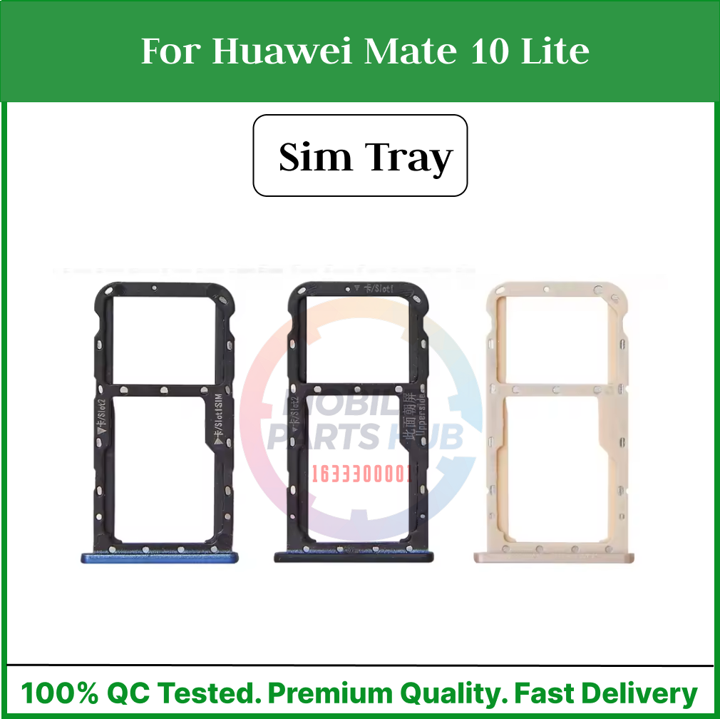 Huawei Mate 10 Lite Sim Tray Micro SD Card Slot with Sim Ejector Pin Replacement Part Mobile Parts & Accessories Price in Bangladesh - Mobile.com.bd