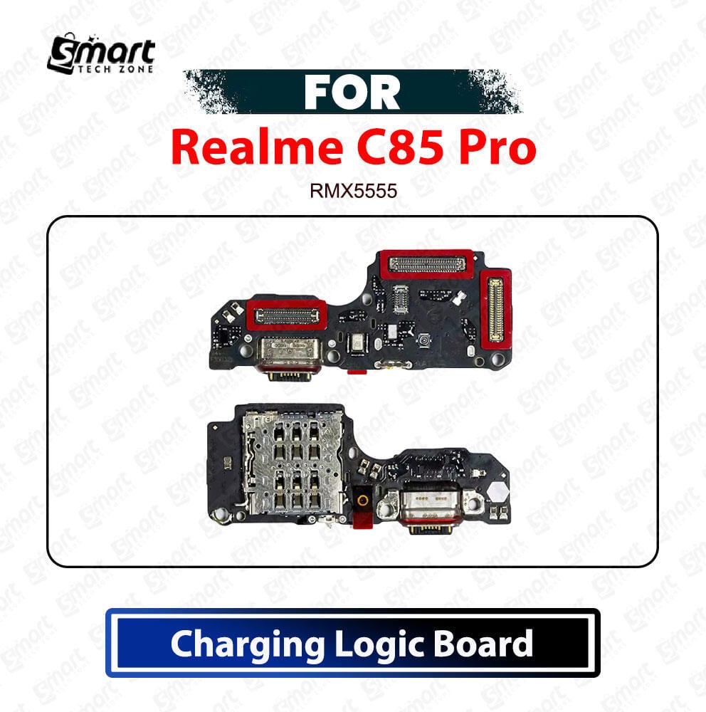 Realme C85 Pro Charging Logic Board - USB Charging Port Dock Connector, PCB Board Replacement Repair Spare Part For RMX5555 - Price in Bangladesh