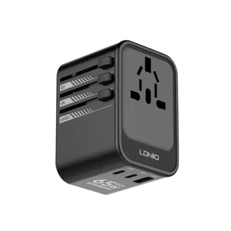 LDNIO Z6 USB Ports 65W GaN Travel Adapter Cable & Adapters Price in Bangladesh - Mobile.com.bd