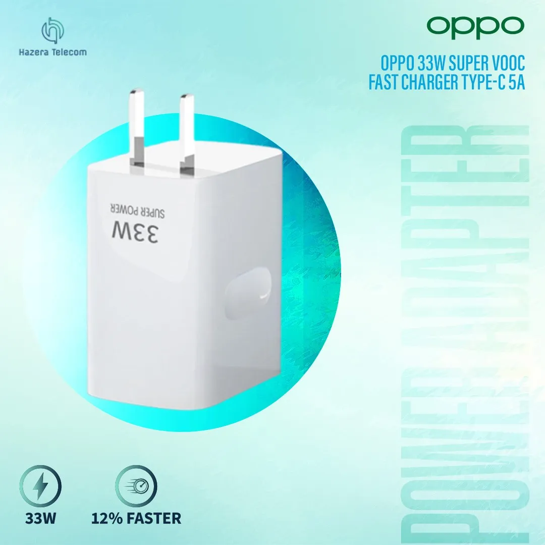OPPO 33W Super VOOC Fast Charger Type-C 5A Quick charger - Cord cable Charger For OPPO ,Reno ,Realme ,Charger ,Adapter, Chargers Adapters Price in Bangladesh - Mobile.com.bd