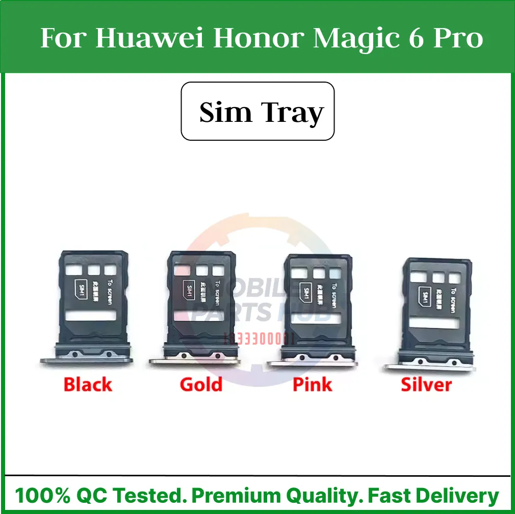 Huawei Honor Magic 6 Pro Sim Tray Micro SD Card Slot with Sim Ejector Pin Replacement Part Sim Trays & Ejector Pins Price in Bangladesh - Mobile.com.bd