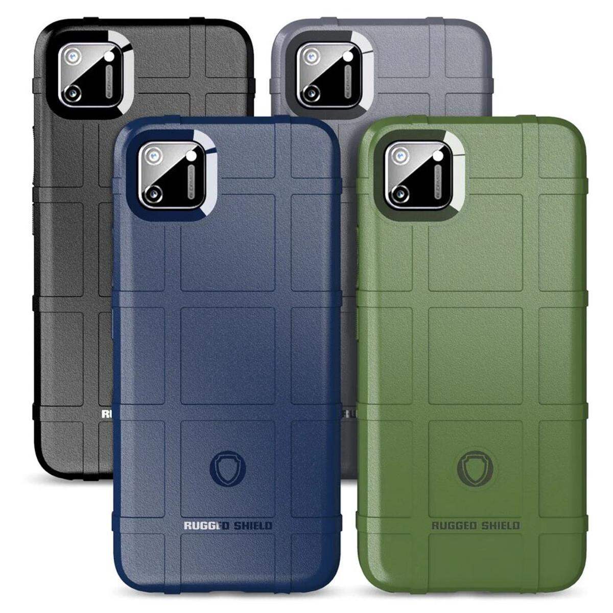 For OPPO Realme C11 case Rugged shield back cover Rubber protective for OPPO Realme 6 Pro Realme6 case