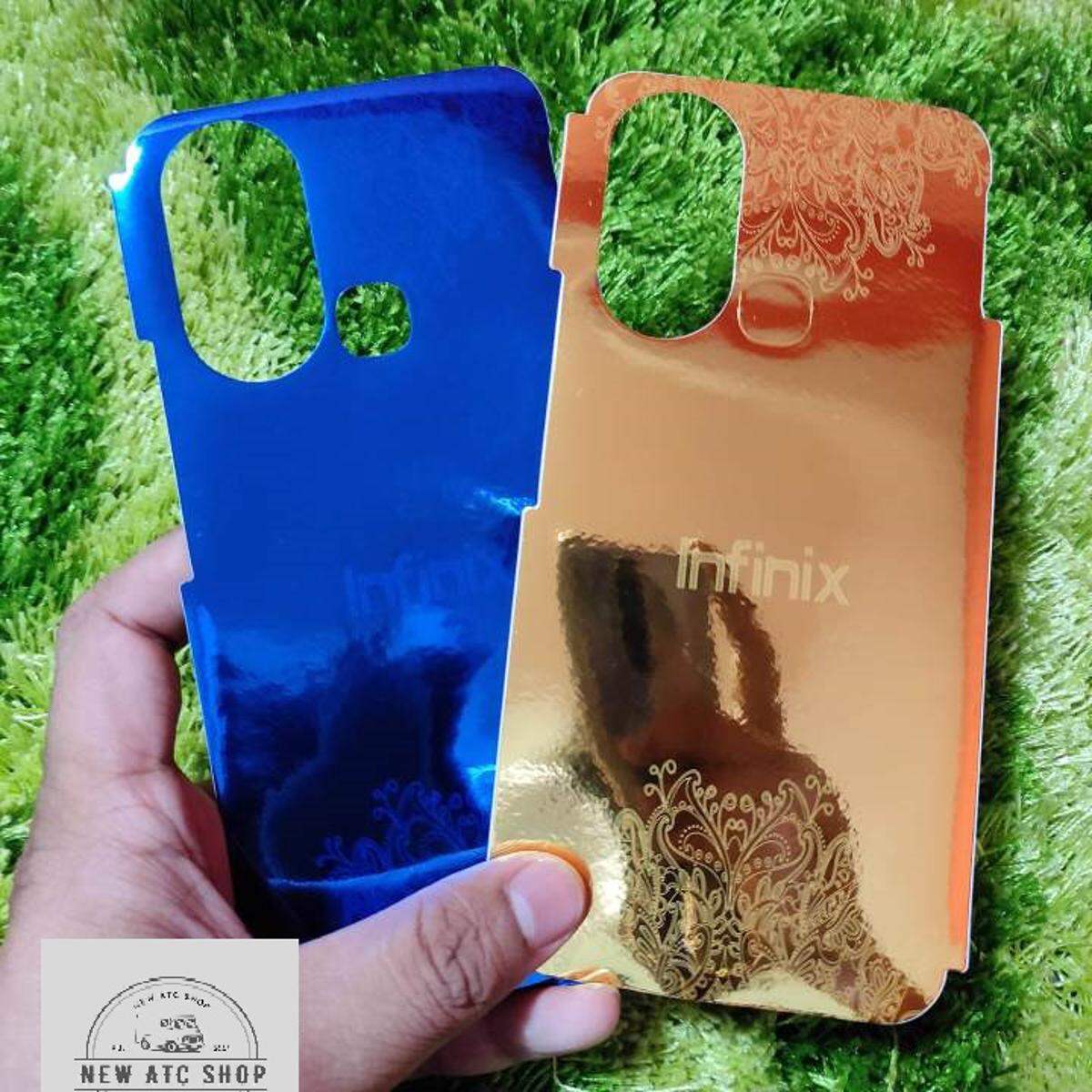 Gold Poly For Infinix Hot 11S Back Poly - Phone Back Cover